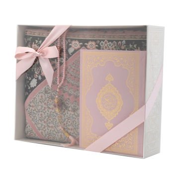 Hediyelik Seccade Kuran-ı Kerim Tesbih Seti 10'Lu