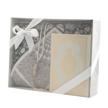 Hediyelik Seccade Kuran-ı Kerim Tesbih Seti 10'Lu