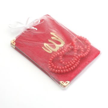 Hediyelik Yasin Tesbih Tül Kese Seti 60'Lı