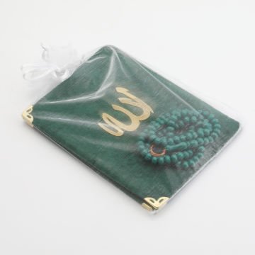 Hediyelik Yasin Tesbih Tül Kese Seti 60'Lı