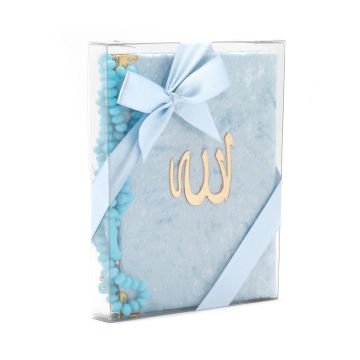 Hediyelik Yasin Tesbih Seti Mavi