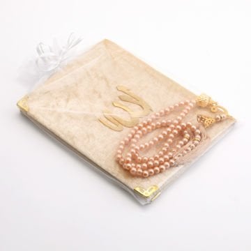 Hediyelik Yasin Tesbih Tül Kese Seti 60'Lı