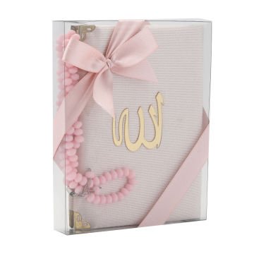 Hediyelik Yasin Tesbih Seti Pembe