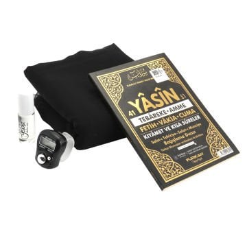 Hediyelik Şal Yasin Zikirmatik Esans Seti