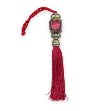 Renkli Büyük Püsküllü Oto Süs 12'li