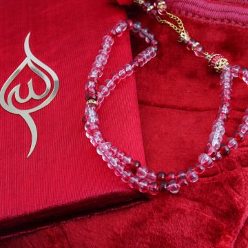 Hediyelik Seccade Tesbih Yasin Seti Bordo