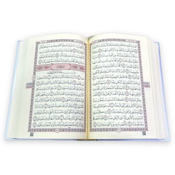 20x27 Cm Sevilla Gümüş Pleksili Orta Boy Dik Kuran-ı Kerim Kutusu