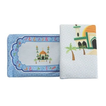 40x80 Cm Çantalı Dijital Baskılı Çocuk Seccadesi