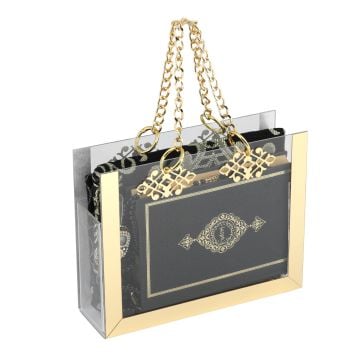 Hediyelik Kuran-ı Kerim Seccade Tesbih Zikirmatik Seti