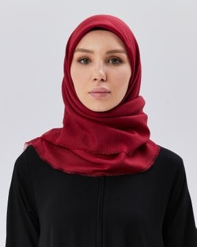 100 Cm Flamlı Düz Eşarp 10'Lu Paket