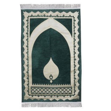 Lüks Astarlı Seccade Yeşil