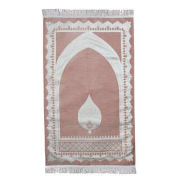 Lüks Astarlı Seccade Pembe