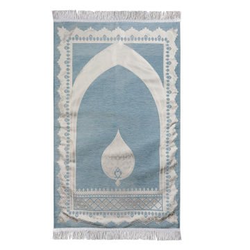 Lüks Astarlı Seccade Bebe Mavi