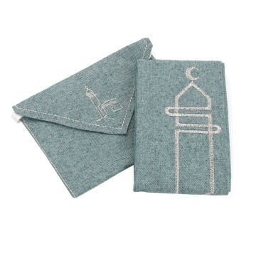 Çantalı Desenli Seyahat Seccadesi 50'Li