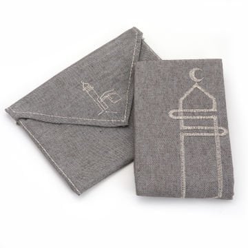 Çantalı Desenli Seyahat Seccadesi 50'Li