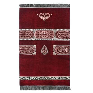 Kabe Örtüsü Desenli Normal Saçaklı Şönil Seccade 50'Li