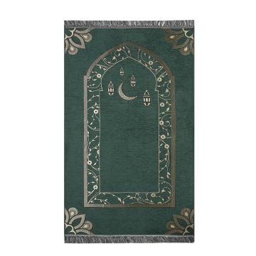 Ramazan Model Lüks Saçaklı Şönil Seccade 50'Li