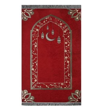 Ramazan Model Lüks Saçaklı Şönil Seccade 50'Li