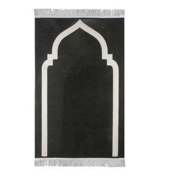 Düz Mihraplı Lüks Saçaklı Şönil Seccade 10'Lu