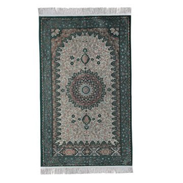 Lüks Astarlı Toros Seccade Yeşil