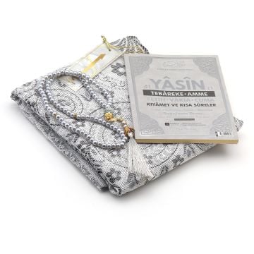 Hediyelik Yasin Seccade Tesbih Seti 30'Lu