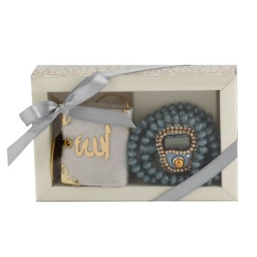 Hediyelik Mini Kuran-ı Kerim Tesbih Seti 72'Li