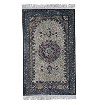 Lüks Astarlı Toros Seccade Lacivert