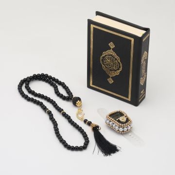 Ahsen Serisi Termo Deri Kuran-ı Kerim Tesbih 36'Lı