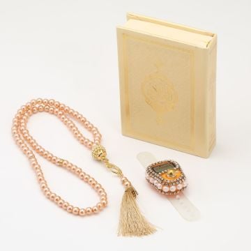 Ahsen Serisi Termo Deri Kuran-ı Kerim Tesbih 36'Lı