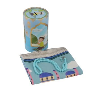 Dolmabahçe Serisi Ekonomik Çocuk Seccade Tesbih Seti 36'Lı