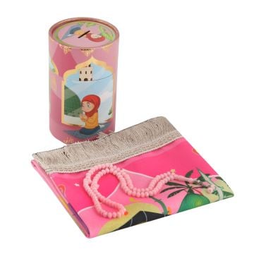 Dolmabahçe Serisi Ekonomik Çocuk Seccade Tesbih Seti 36'Lı