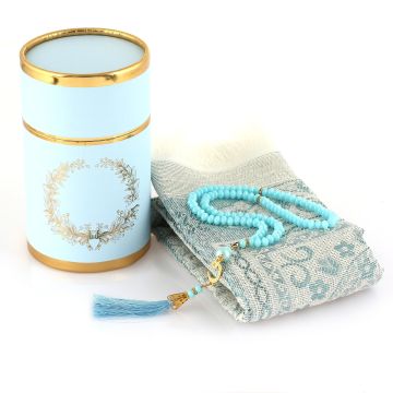 Hediyelik Tafta Seccade Tesbih Seti 36'Lı