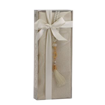 Üsküdar Serisi Hediyelik Seccade Tesbih Seti 36'Lı