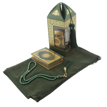 Bade Serisi Kuran-ı Kerim Şal Tesbih Seti 48'Li