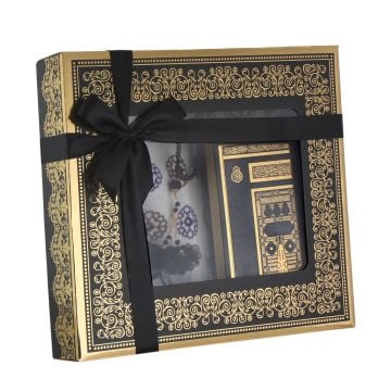 Miraç Serisi Kadife Seccade Kuran-ı Kerim Seti 6'Lı