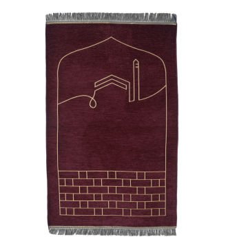 Şönil Seccade Mürdüm