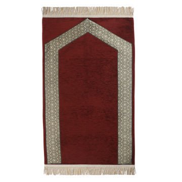 Şönil Seccade Bordo