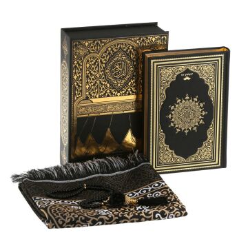 Kabe Model Kitap Kutu Set No:1 Siyah Kabe Örtüsü