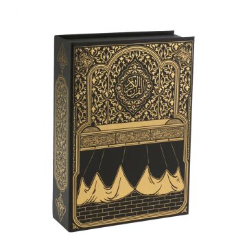 Kabe Model Kitap Kutu Set No:1 Siyah Kabe Örtüsü