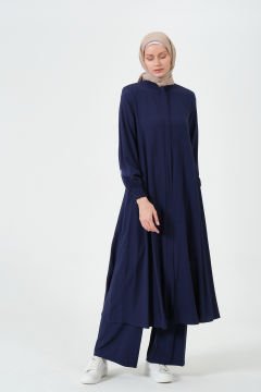 Viskon Jüpiter Kumaş İkili Takım Lacivert - 4