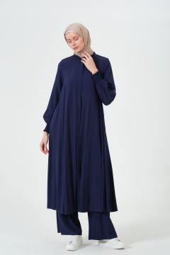 Viskon Jüpiter Kumaş İkili Takım Lacivert - 6