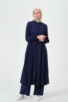 Viskon Jüpiter Kumaş İkili Takım Lacivert - 6