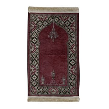 Şönil Battal Çocuk Seccade Mürdüm