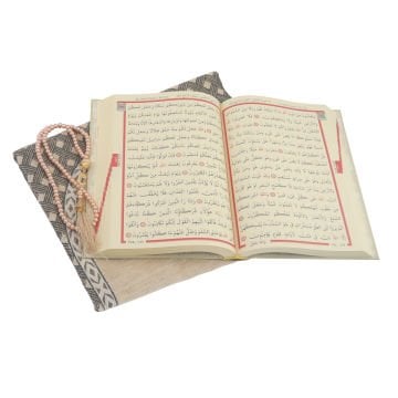 Hediyelik Kuran-ı Kerim Seccade Tesbih Seti