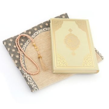 Hediyelik Kuran-ı Kerim Seccade Tesbih Seti