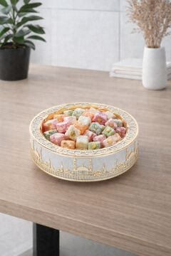 Platform Yuvarlak Hurma Kutusu