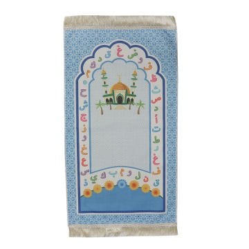 Dijital Çocuk Seccade Mavi